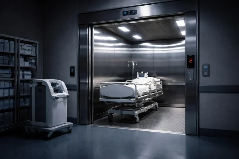 devis pour un monte charge en hopital