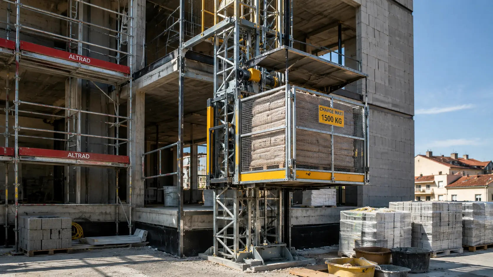 Monte-charge chantier : comment gagner 40 % de productivité ?